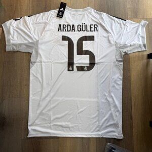 NEW Soccer Jersey Arda Guler #15 Emeritas Fly Better Adult 4XL Slim Fit